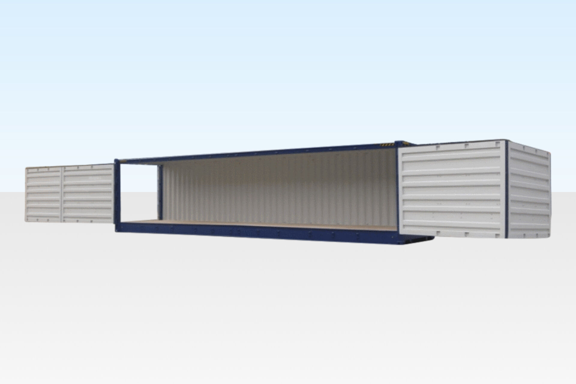 40ft High Cube (9? 6? high) Full Side Access Container