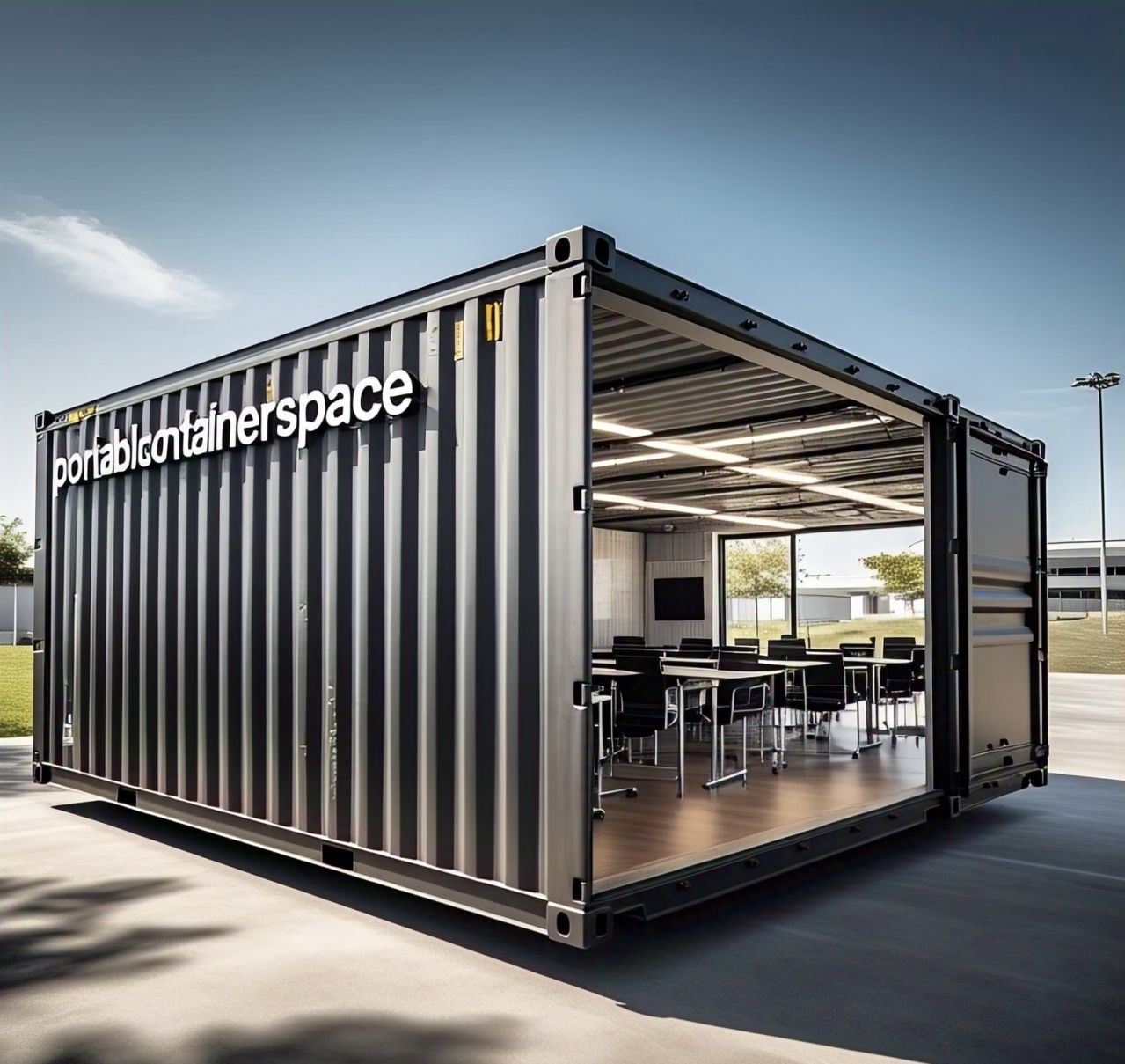how much does a 40ft shipping container weigh