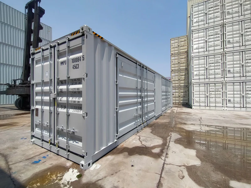 40ft side opening shipping container