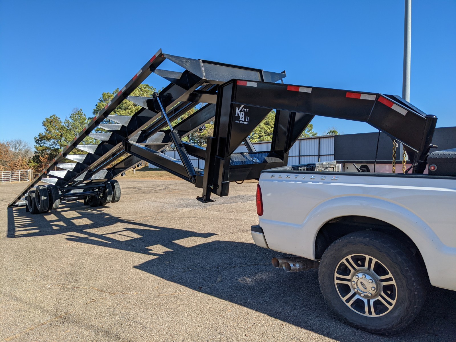 40ft shipping container trailer